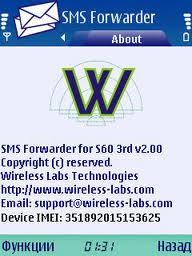 smsfordwarder SMS Forwarder Pro : Aplikasi Penyadap SMS di Nokia s60v3/s60v5